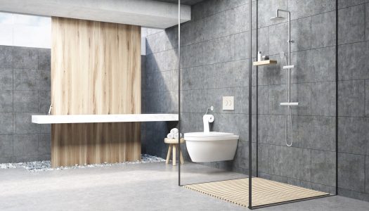 Łazienkowa czerń – okucia do kabin prysznicowych